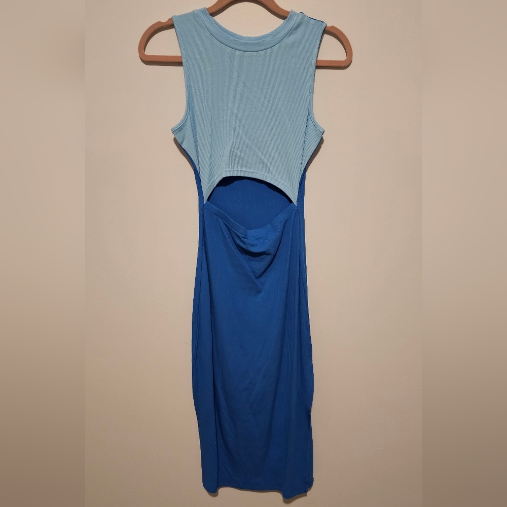 Lulu's crop midi dress,  sz s